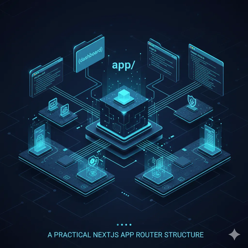 A practical Next.js App Router structure