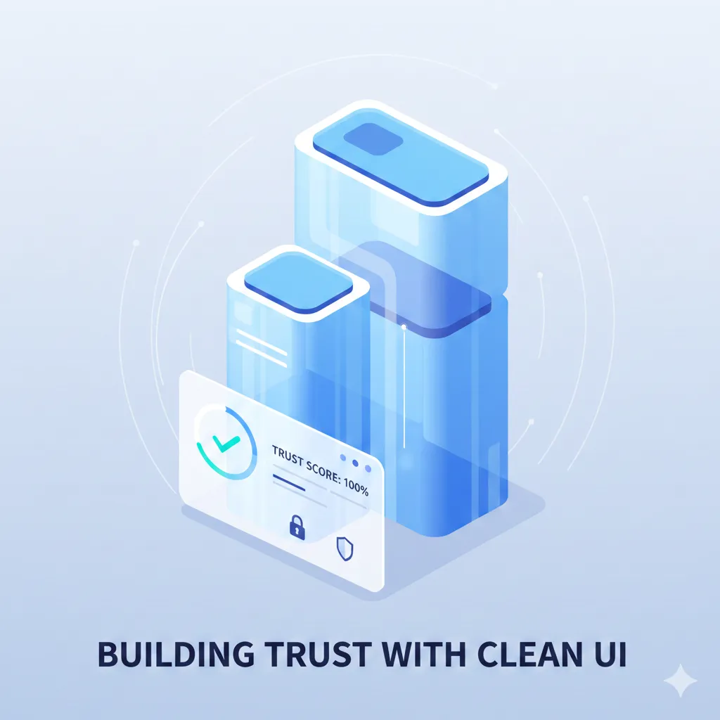 Building trust with clean UI